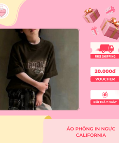 Áo Phông In Ngực California