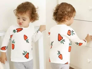 áo thun cotton cho trẻ sơ sinh